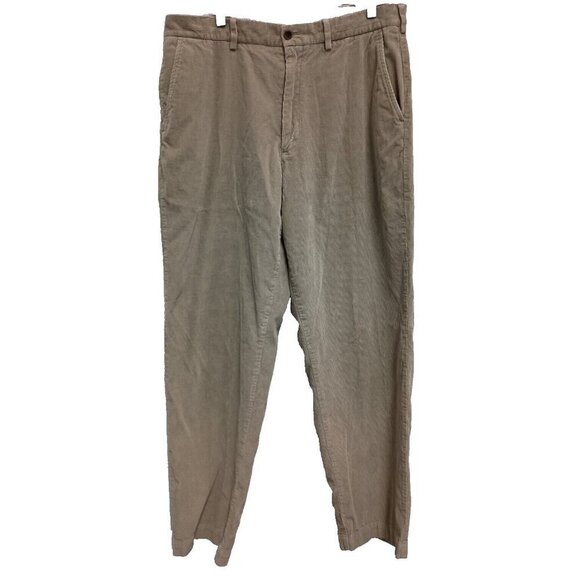 Daniel Cremieux Classics Mens Corduroy Chino Pants Size 36 X 32 Beige Preppy - Picture 1 of 7